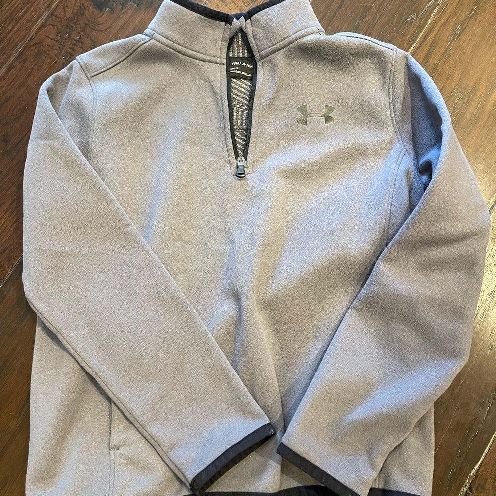 Under Armour Charcoal ColdGear Pullover